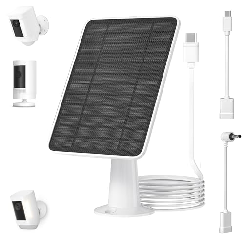 5W Solar Panel Charger for Ring Cameras
