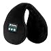 Ear Muffs Bluetooth Headphones Ear Warmers, Voerou Bluetooth 5.0 Wireless Ear Muffs Headsets Foldable Unisex Fleece Ear Warmer with Microphone for Winter Outdoor Men Women and Girls/Kids (Black)