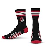 San Antonio Spurs 4 Stripe Deuce Crew Socks Men's Size Medium 5-10