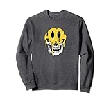 Techno Smile, Acid House Hardcore Music, HardTechno Hardtekk Sweatshirt