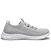 TIOSEBON Women's Ultralight Casual Fashion Walking Shoes Memory Foam Slip-On Sneakers 6.5 US Gray