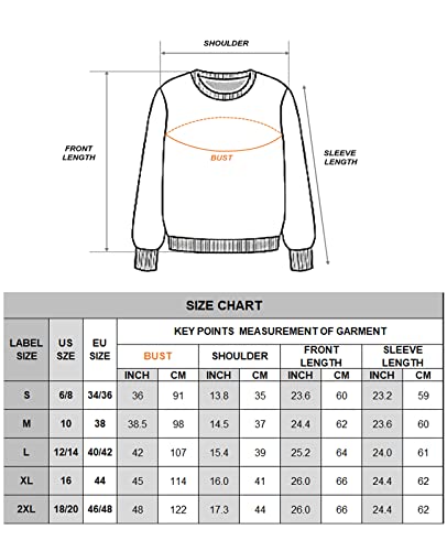 QUALFORT Women's Black Crewneck Sweater - Image 5