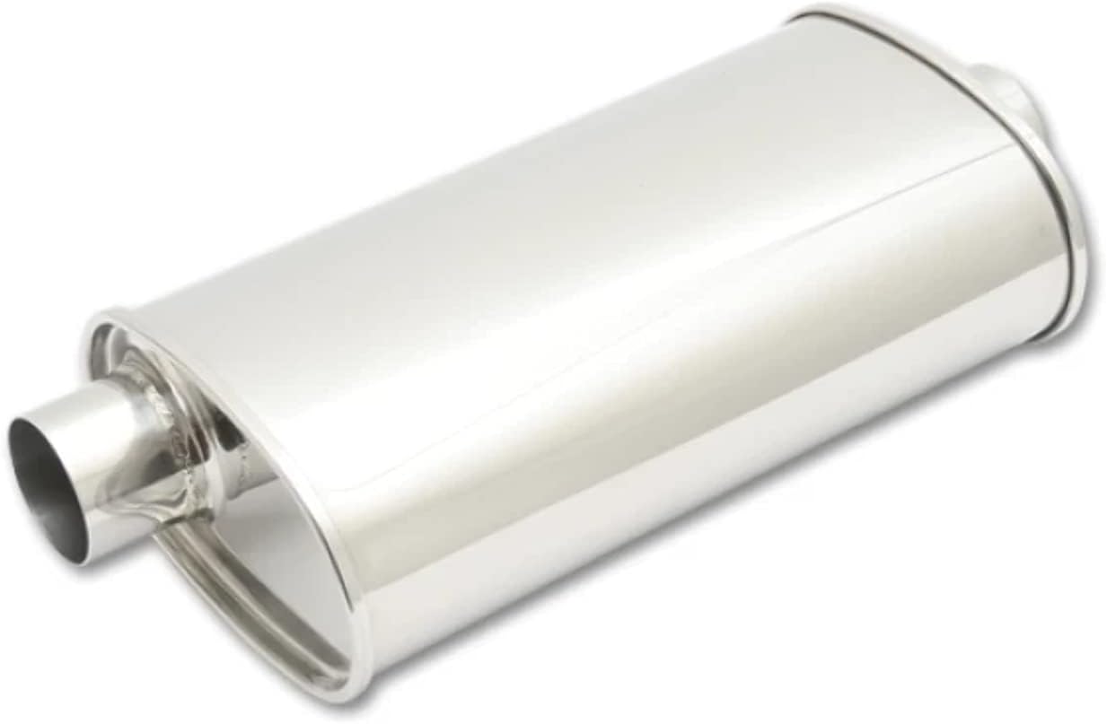 Vibrant 1105 Oval Stainless Steel Muffler