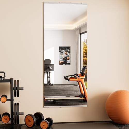 Keonjinn Home Gym Mirror, 72" x 30" Workout...