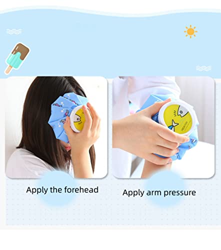 Image of Hot and Cold Reusable Ice Bag for Sport Injuries Ice Pack for Injuries, Hot & Cold Therapy, Teeth Pain Cold Pack, Headaches Cold Ice Bag Hot Cold Therapy for Head Shoulder Back Knee 2PCS
