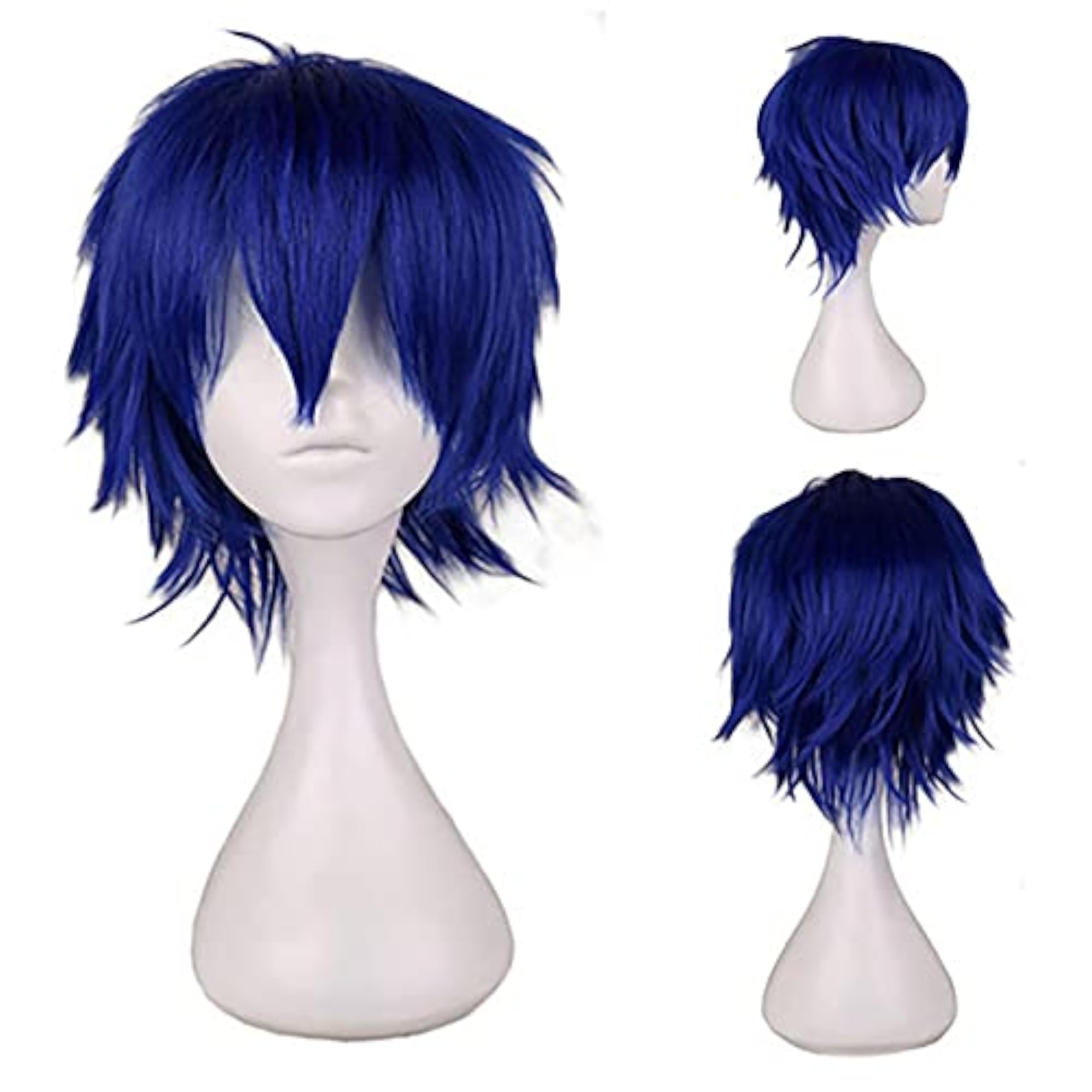Heat-Resistant Spiky Wig for Men, Cosplay