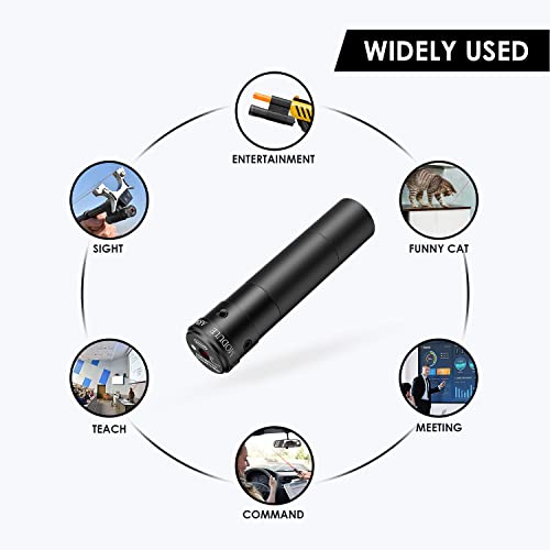 ibboke Adjustable Laser Beam Sight for Bug Salt Gun 2.0/3.0/4.0 | Laser Accessory for Fly Salt Gun Shooter | Indoor & Outdoor Bug Salt Airsoft Shooting Parts (Laser Sight Only)