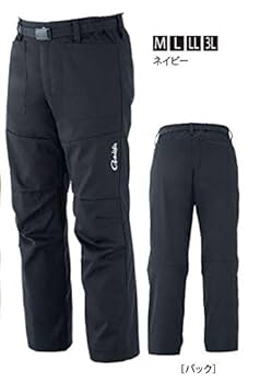 完売品　Gamakatsu　撥水　フィッシング　磯パンツ　GM-3465　黒LL Gamakatsu がまかつ/Gamakatsu HDフィッシングパンツ GM3719