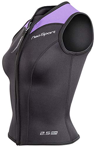 Neo-Sport Chaleco de Neopreno con Cierre Frontal para Hombre y Mujer - 2.5 mm - Estiramiento 4-Vías - Protección UV 50+ miniatura 2