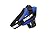 Julius-K9, 16IDC-B-0, IDC Powerharness, dog harness, Size: 0, Blue