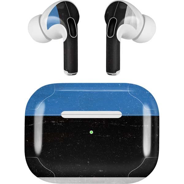 Skinit Decal Audio Skin Compatible with Apple AirPods Pro (2rd Gen, 2022) - Skinit Originally Designed Estonia Flag Distressed Design
