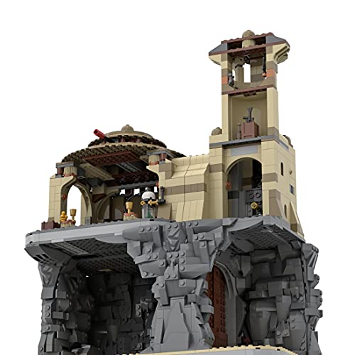 Tewerfitisme Rancor Grube Klemmbausteine Haus Set, MOC-54526, 1581Telie Modular Buildings Krieg Filmszene Modellbausatz… – Bild 7