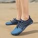 Hike Barefoot Shoes Womens Mens, Pro Water Shoes Barefoot Hike Shoes, Wide Toe Box Non-Slip Breathable, Blue 40