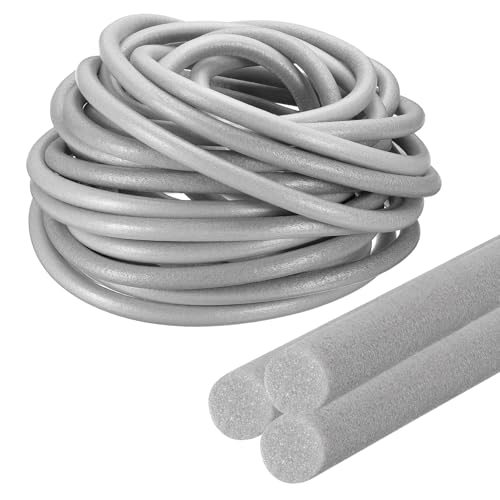 Image of PATIKIL 13 /16 inch x 98 ft Foam Backer Rod, Foam Caulk Saver Concrete Expansion Joint Filler Weather Strip for Sealing Concrete Gaps, Crack Joint Sealer, Grey