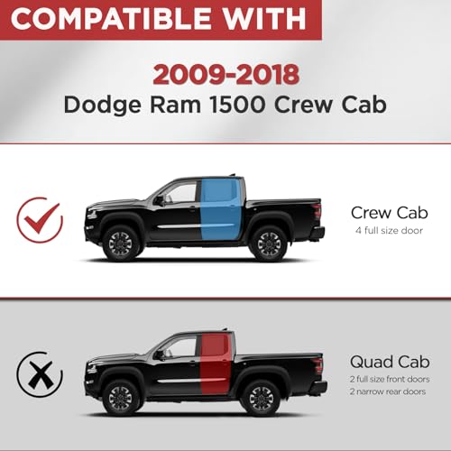 Estribos Laterales en Acero Inoxidable para Dodge Ram 1500 miniatura 2