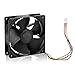 Price comparison product image Tonysa 7000RPM 4 PIN Cooling Fan, 250.3CFM 70dBa Low Noise Fast Heat Dissipation CPU Cooling Fan with Dual Ball Bearing for Antminer Mining