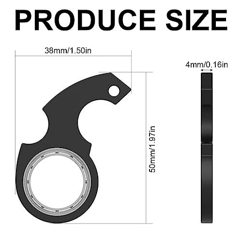 KQNM 2 Pezzi Fidget Toys,Fidget,Spinner,Key