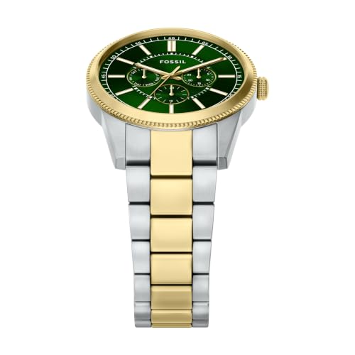 Image of Fossil Men's Watch, Pearson Multifunction Stainless Steel Watch for Men