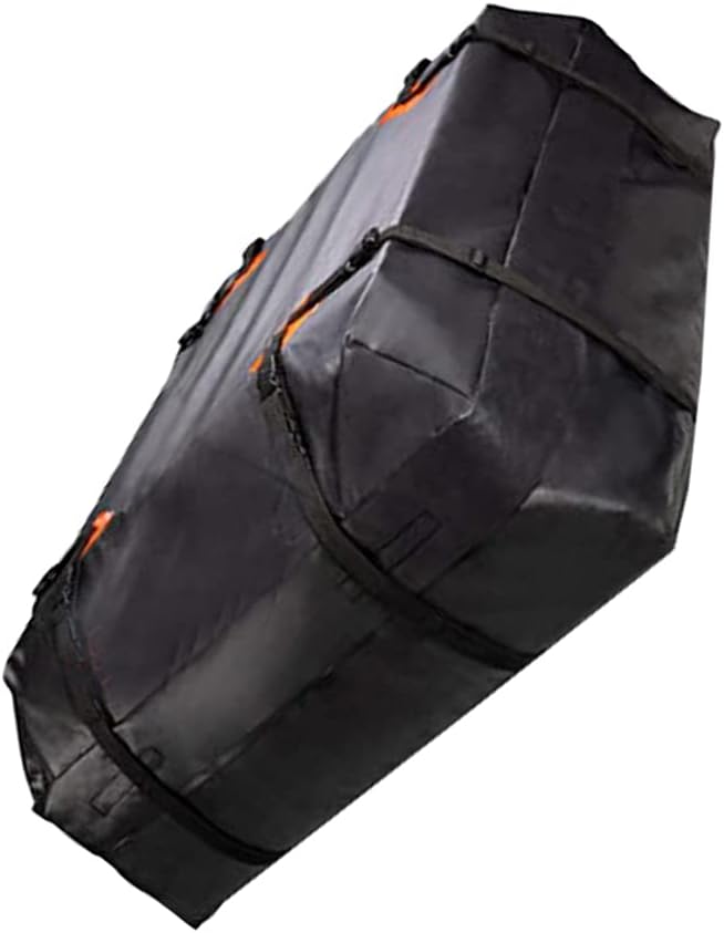 FAVOMOTO 420d Oxford Car Roof Bag Waterproof Storage Pouch Roof Cargo Carrier Auto Bag