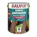 Produktbild BAUFIX Zaun & Gartenlasur kastanie, seidenglänzend, 5 Liter, Zaunfarbe, atmungsaktive Zaunfarbe braun, für Zäune & Holz im Freien geeignet