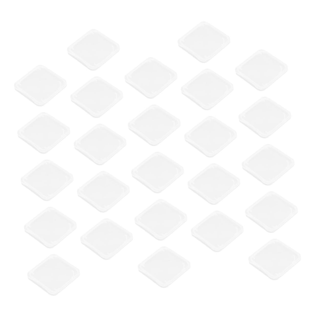 OSALADI 50pcs Card Storage Boxes Compact Memory Card Holder for Travel and Daily Use for Easy to Organize and Protect Your Items