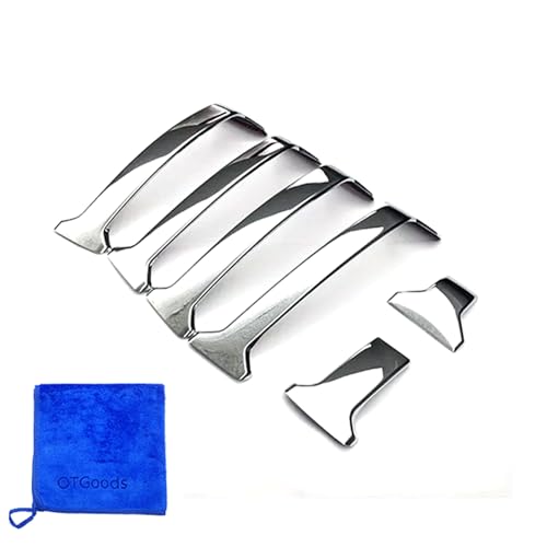 ランドクルーザー プラド 150系 後期 フロントグリル ガーニッシュ カバー アクセサリー カスタム パーツ 傷予防 カーパーツ 車専用 外装 専用設計 LAND CRUISER PRADO(6点セット)