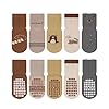 Kyopp 5 Paar Stoppersocken Baby ABS rutschfeste Socken Baumwolle Kinder Socks