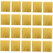 100pcs Aluminum Foil Chocolate Wrappers Candy Paper Wrapping for Christmas Square Candy Packing Papers
