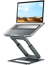 Say Goodbye for Long Hours of Sitting : Sitting too long for work is bad for your health, tounee’s LS07 laptop stand provides affordable on-demand standing throughout the day for the freedom to get out of your chair and relieve muscle tension, reduce...