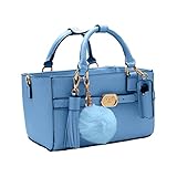 CRS Cross Rink Side Tote & Style Set - Accessory Skate Bag for Figure Skating, Roller, Ballet, Dance, Cheer, Tennis. (Blue-Sky, Rink Side Tote & Style Set)