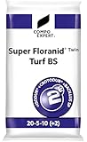 Super Floranid Twin Turf BS Premium Langzeitdünger, 20 kg, NPK 20-5-10 (+2), Rasendünger Compo Expert Universaldünger