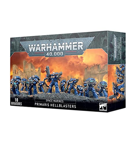 Durevole e design Games Workshop Warhammer 40k: Space Marines - Primaris Hellblasters