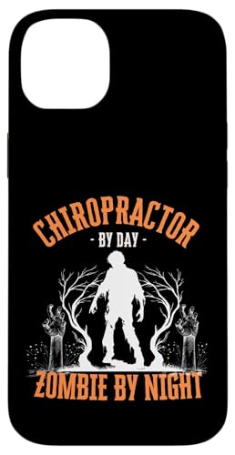カイロプラクター デイ・ゾンビ 夜 面白い ハロウィン 不気味 スマホケース iPhone 14 Plus 用