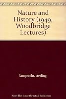 Nature And History B0000CHMUD Book Cover