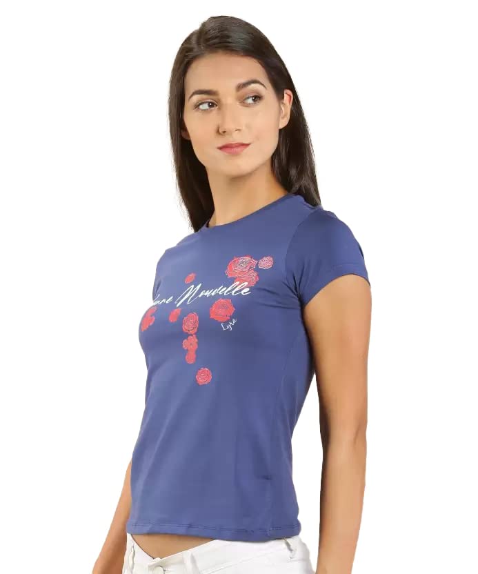 Image of Lyra Women's Cotton Regular Fit T-Shirt