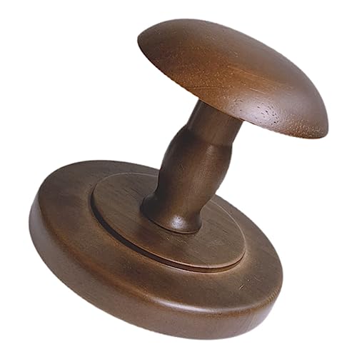 Angoily Wood Hat Display Holder Hat Rack for Shelf Desktop Hat Stand Hat Holder Display