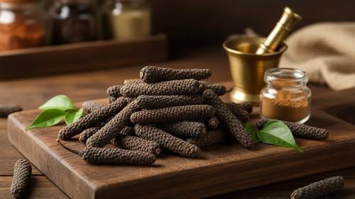 Image of Farm Whole Pipli (Long Pepper) 50g | Pippali | Premium Garam Masala Spice for Cooking & Ayurveda