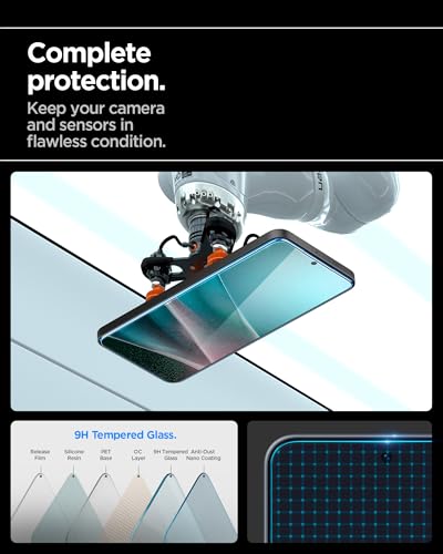 Image of Spigen EZ Fit Tempered Glass Screen Protector Guard For Samsung Galaxy A37 / A36 5G [2 Pack]