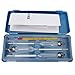 Générique Alcoomètre Pèse-Alcool 3 pcs Hydromètres Alcool Mètre 0-40/40-70/70-100% + Thermomètre Testeur de Concentration d'alcool Mesurer la Teneur en Alcool du Eau-de-Vie, Whisky, Vodka