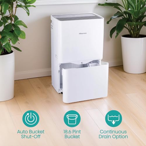 Hisense 50-Pint Portable Dehumidifier. 4500 Sq. Ft. - image 7