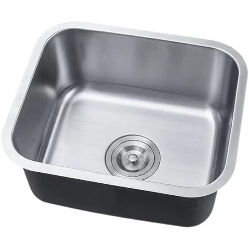 Strong 304 Stainless Steel Sink Offering Dents Proof Surfaces & Low Sound Drainage Scratch Resistant Designed for Multi Size