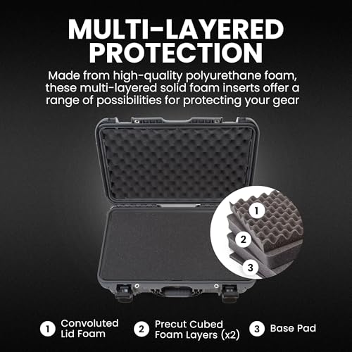Maleta protectora rígida NANUK 935 con ruedas y espuma miniatura 3