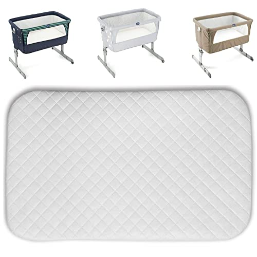 Next2Me Crib Mattress - Compatible with the Chicco Next2Me & Tutti Bambini Cozee Extra Thick - Removable/Washable Cover - Next to Me : Size 83cm x 50 x 5 CM