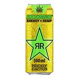 Wachmacher to go: Der koffeinhaltige Softdrink von Rockstar eignet sich zum Trinken zuhause, kann aber durch seine leichte Dose auch bequem unterwegs verzehrt werden