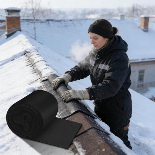 Malla para ventilación de techos en rollo para control de flujo de aire en techos 3