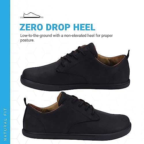 Xero Shoes Men's Glenn Leather Barefoot Dress Casual Shoe3