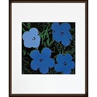 Amazon.co.jp: ポスター アンディ ウォーホル Flowers 1964 Blue&Green