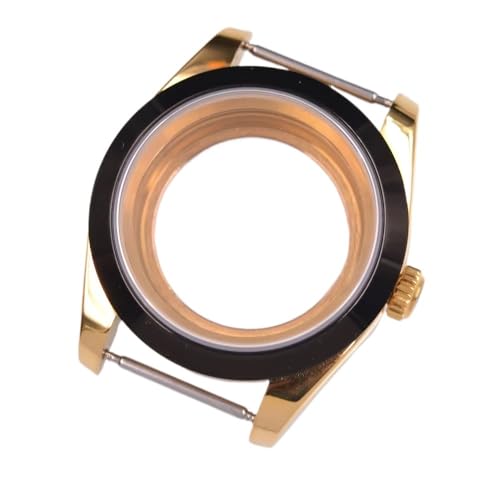 1�� 36mm / 39mm �S�[���h/�u���b�N �E�H�b�`�P�[�X NH35 NH36 PT5000 ETA 2824 2836 Miyota 82058215 821A ���[�u�����g�ɓK��(B,36mmETA2836 Miyota)