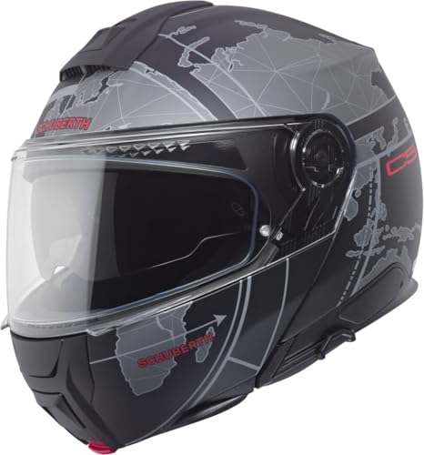 Produktbild Schuberth C5 Klapphelm Globe black schw.-grau Gr. L
