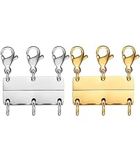 2Pcs 3 Gold + 3 Silver